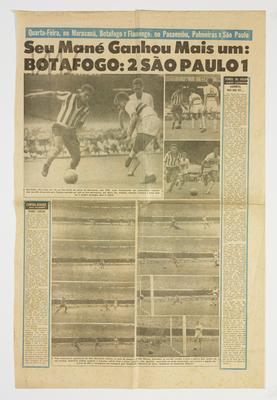 Seu Mané ganhou mais um: Botafogo 2 São Paulo 1