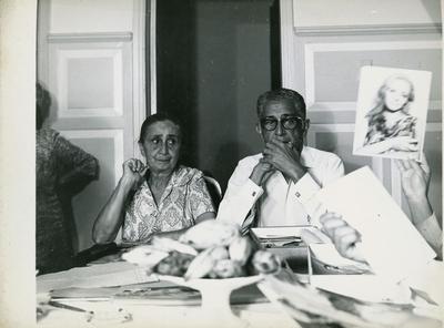 Dona Canô e Zezinho Velloso