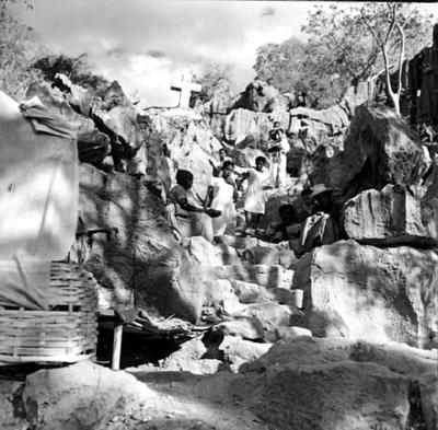 Romeiros no Morro do Bom Jesus