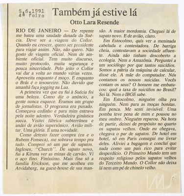 Também já estive lá