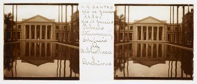 Palácio Itamaraty; edifício da Biblioteca e Arquivos