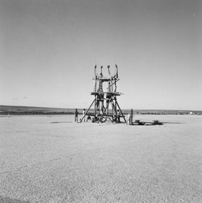 "Os Candangos" ou "Os Guerreiros", escultura de Bruno Giorgi