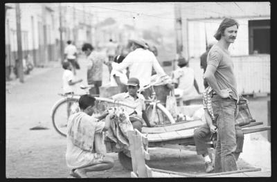 Filmagens de "Iracema: uma transa amazônica", com direção de Jorge Bodanzky e Orlando Senna