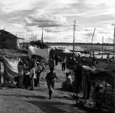 Acampamento de romeiros