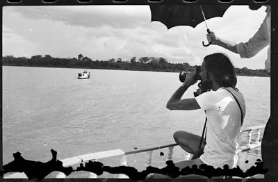 Filmagens de "Iracema: uma transa amazônica", com direção de Jorge Bodanzky e Orlando Senna