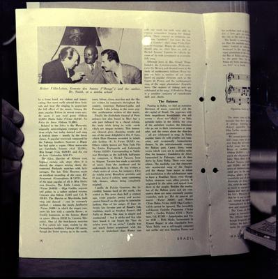 Villa-Lobos (reprodução de periódico)