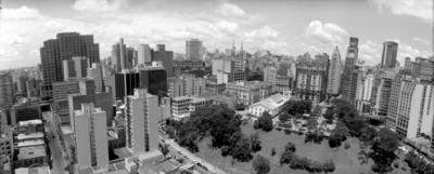 Vista panorâmica do Pátio do Colégio