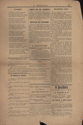 A Brazileira -  Orgão de Propaganda da Casa Especial de Café do Brazil