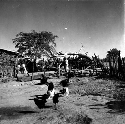 Acampamento de romeiros