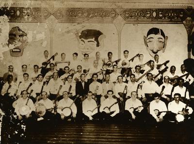 Pixinguinha, Donga e orquestra