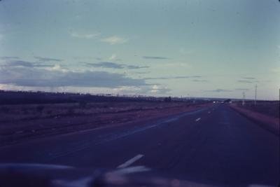 Estrada nas proximidades de Brasília