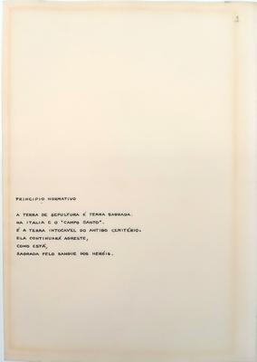 Projeto do Monumento Votivo Militar Brasileiro