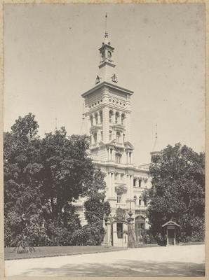 Quartel do Comando-Geral do Corpo de Bombeiros na Praça da Aclamação, atual Praça da República