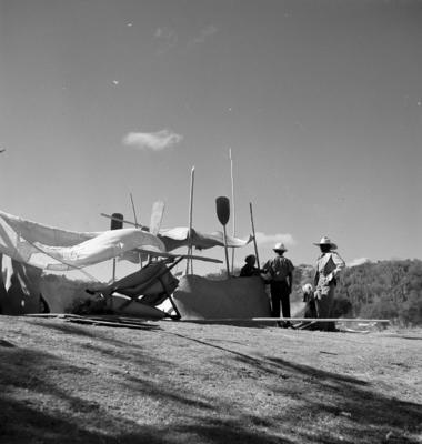 Acampamento às margens do Rio São Francisco