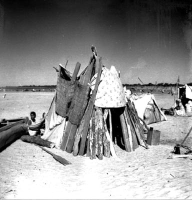 Acampamento de romeiros