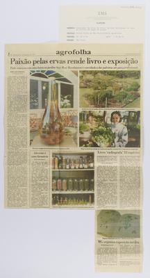 Paixão pelas ervas rende livro e exposição