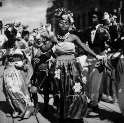 Desfile de agremiação carnavalesca