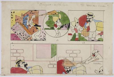 Carrapicho e seu filho Jujuba