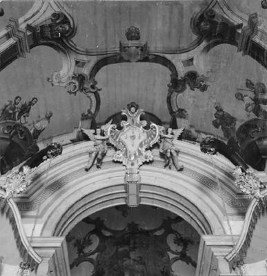 Basílica do Santuário Diocesano do Bom Jesus de Matosinhos, pintura do teto