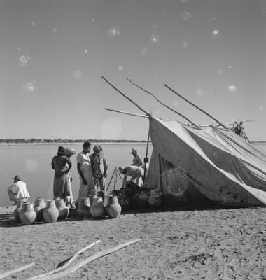 Acampamento às margens do Rio São Francisco