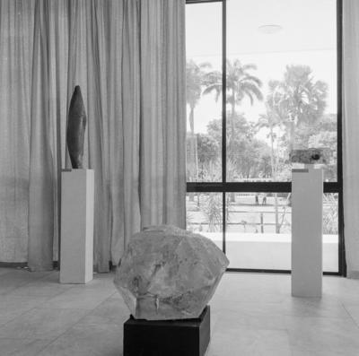 Exposição na primeira sede do Museu de Arte Moderna da Bahia