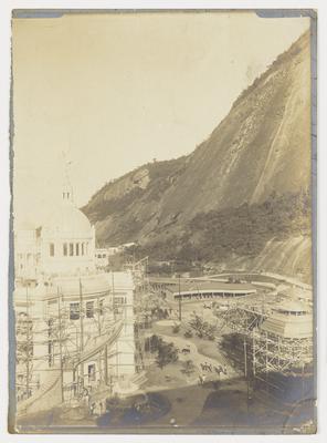 Exposição Nacional de 1908: parte do pavilhão da Bahia