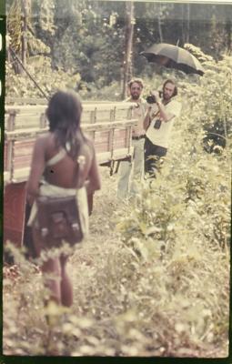 Filmagens de "Iracema: uma transa amazônica", com direção de Jorge Bodanzky e Orlando Senna