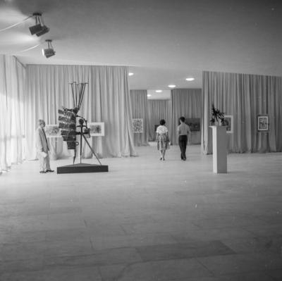 Exposição na primeira sede do Museu de Arte Moderna da Bahia