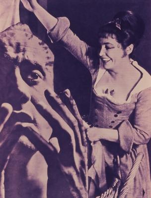 Reprodução de trabalho feito por alunos de Athos Bulcão