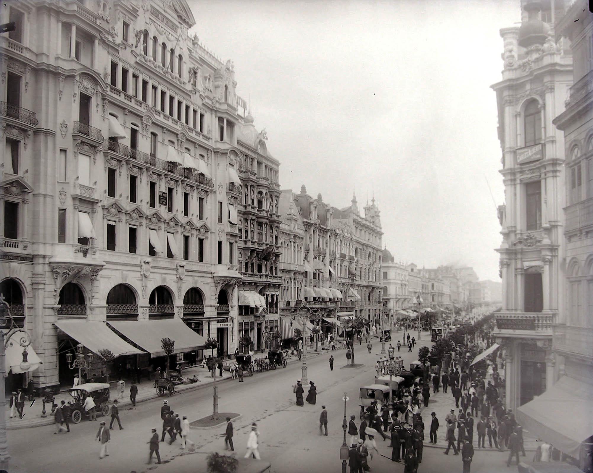 Avenida Central, atual Rio Branco