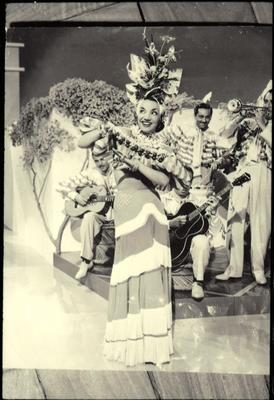 Carmen Miranda e o Bando da Lua (reprodução)