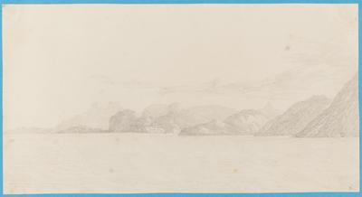 Coté Ouest dell' entrée du Port de Rio de Janeiro