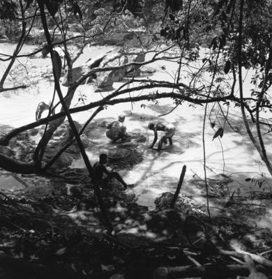 Garimpo de diamantes na Boca do Tauiri