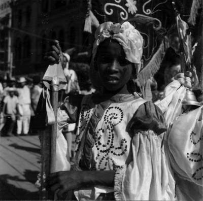 Desfile de agremiação carnavalesca
