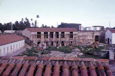 Conjunto arquitetônico em obras