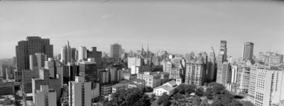 Vista panorâmica do centro da cidade