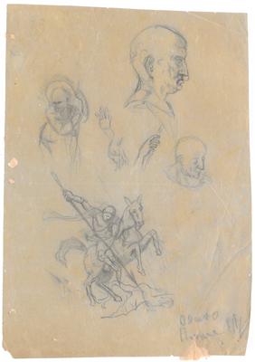 Estudos feitos à mão livre