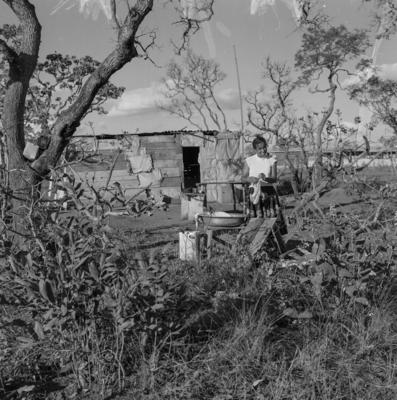 Moradia na Sacolândia, arredores de Brasília