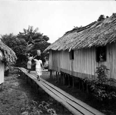 Vila da Barca, palafitas flutuantes