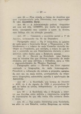 Estatutos da Sociedade Brasileira de Autores Theatrais