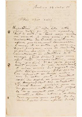[Carta de Heinrich Ritter von Fernsee Wawra a João Barbosa Rodrigues, escrita em Brünn, 24 de junho de 1881]