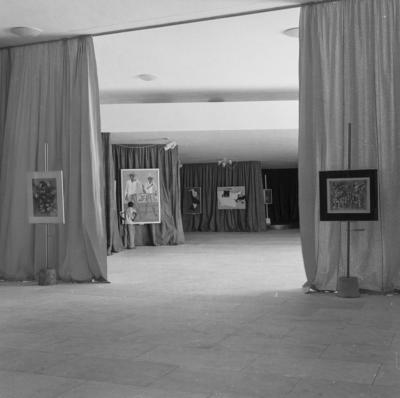 Exposição na primeira sede do Museu de Arte Moderna da Bahia