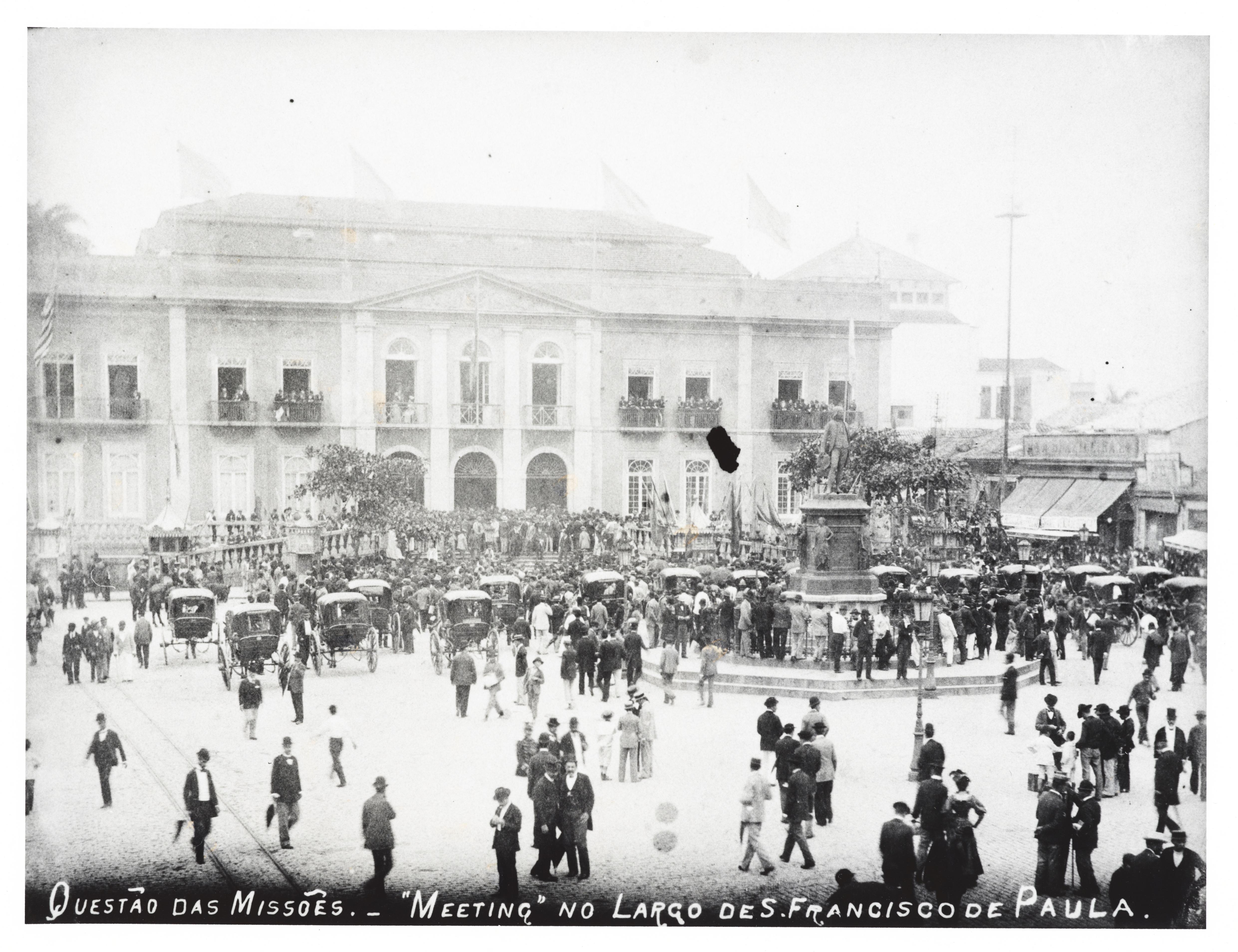 Encontro na capital brasileira sobre a "Questão da Zona de Palmas ou das Missões"
