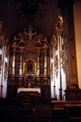 Igreja e Convento Nossa Senhora do Carmo - retábulo da capela-mor
