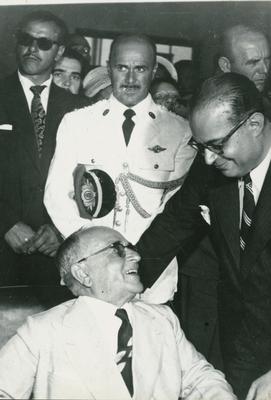 Getúlio Vargas e Augusto Frederico Schmidt