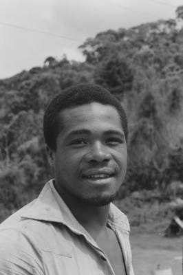 Zezinho Bahia no viveiro de trutas