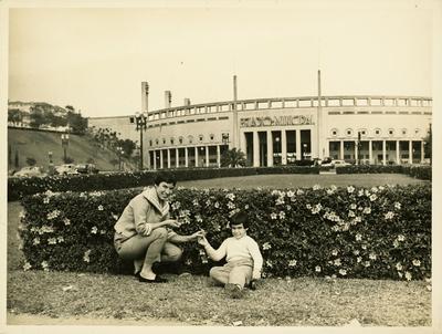 Inezita Barroso com a filha