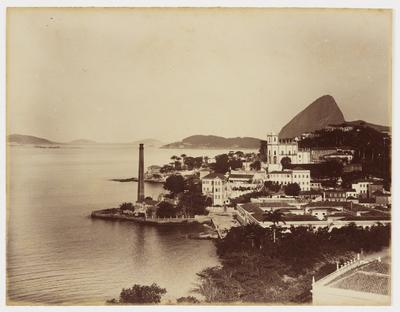 Vista do Outeiro e do mercado da Glória