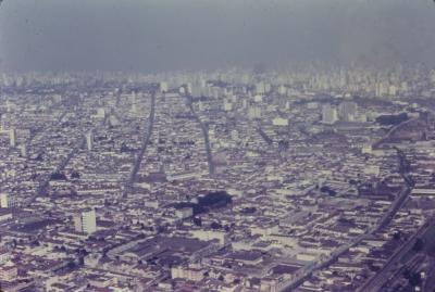 Vista aérea, sobrevoo com Lena Coelho dos Santos