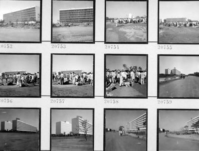 Edifícios residenciais projetados para os Institutos de Aposentadoria e Pensões